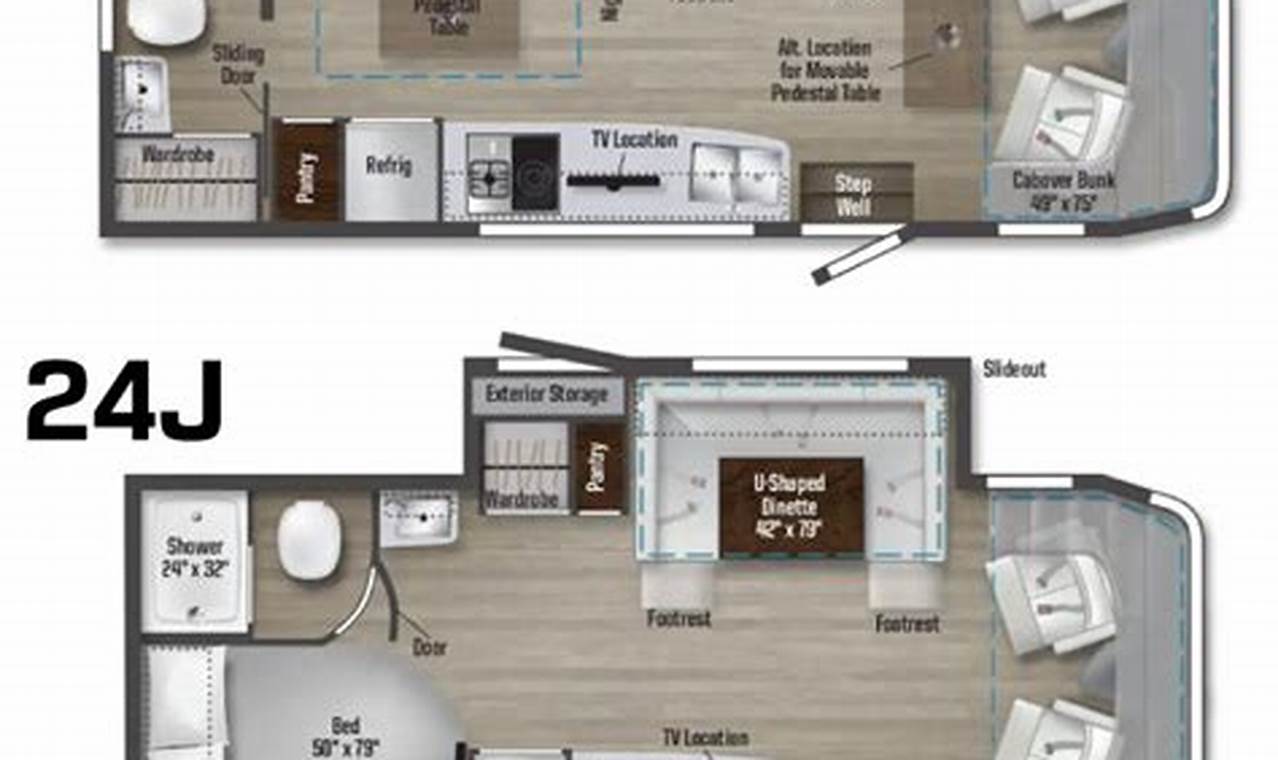 2024 Winnebago View Floor Plans