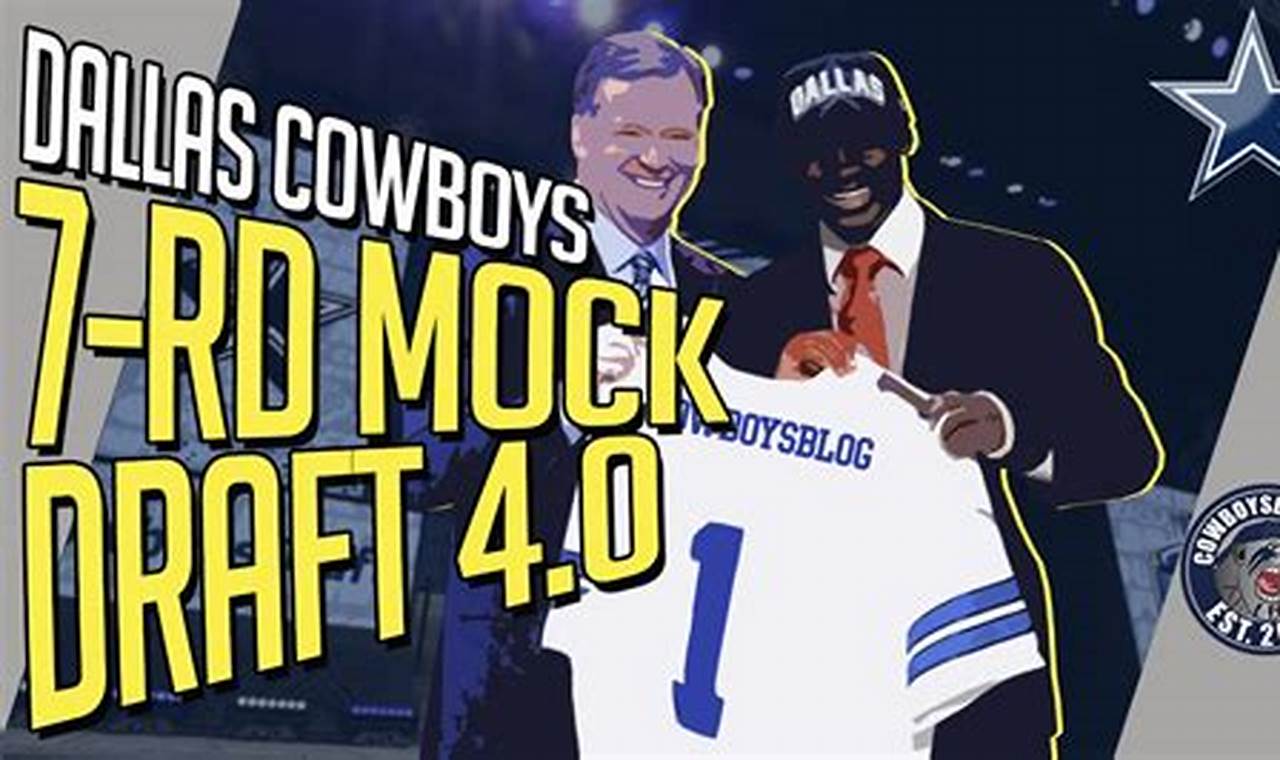 2024 Nfl Mock Draft Dallas Cowboys 7 Rounds Prudi Rhianna