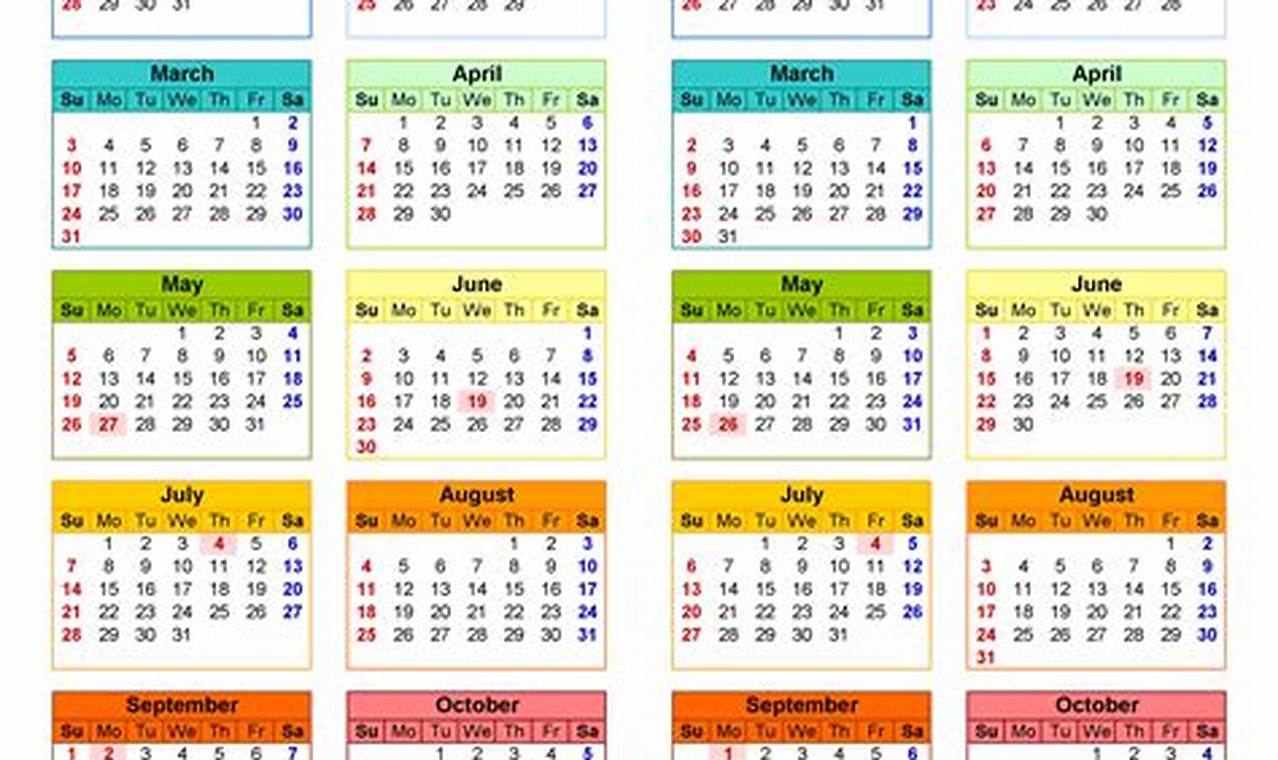 2024-2025 Calendar Pdf Free Fillable