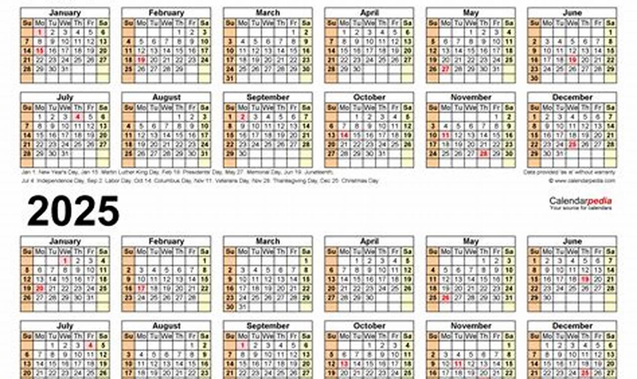 2024-25 Calendar Excelity
