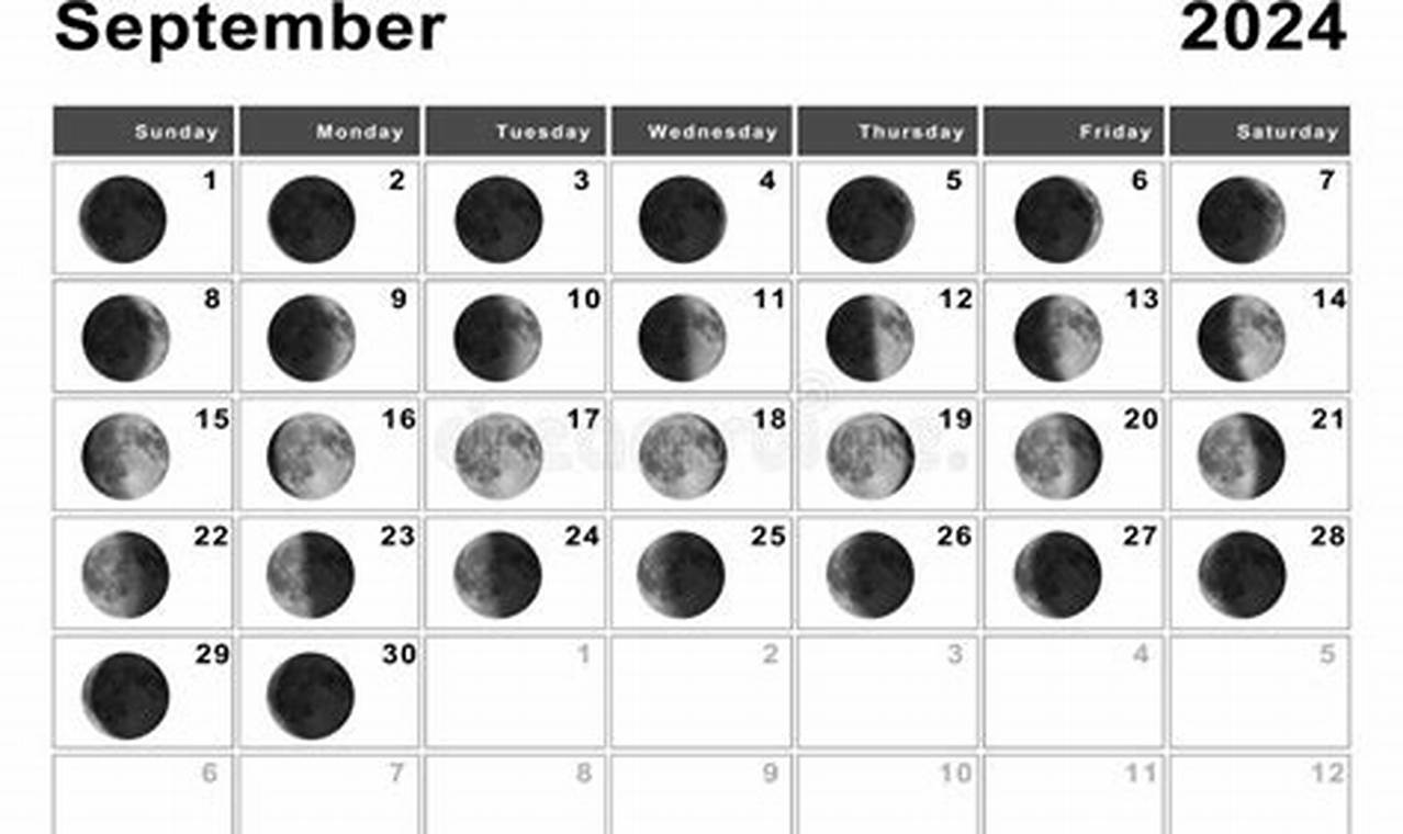 22024 September Calendar2024 Moon Calendar Cards Pdf Wiki