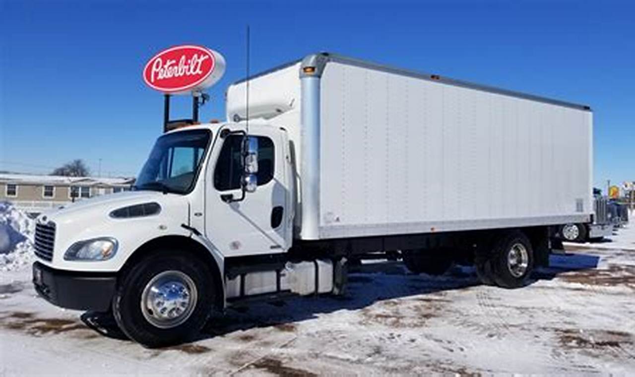 28 foot box truck for sale