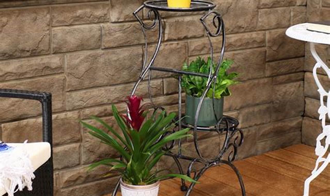 3 Tier Plant Stand Outdoor