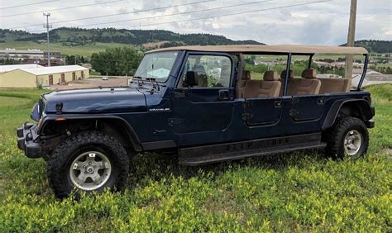 4 door stretch jeep tj for sale
