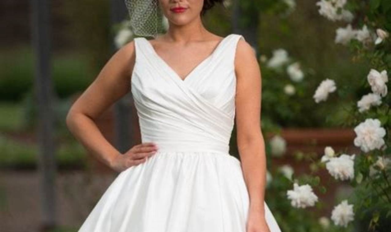 Discover Timeless Elegance: The Enchanting World of 50's Style Short Wedding Dresses