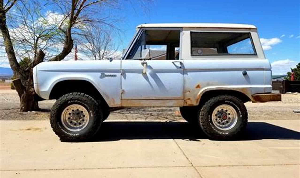 60s ford bronco for sale