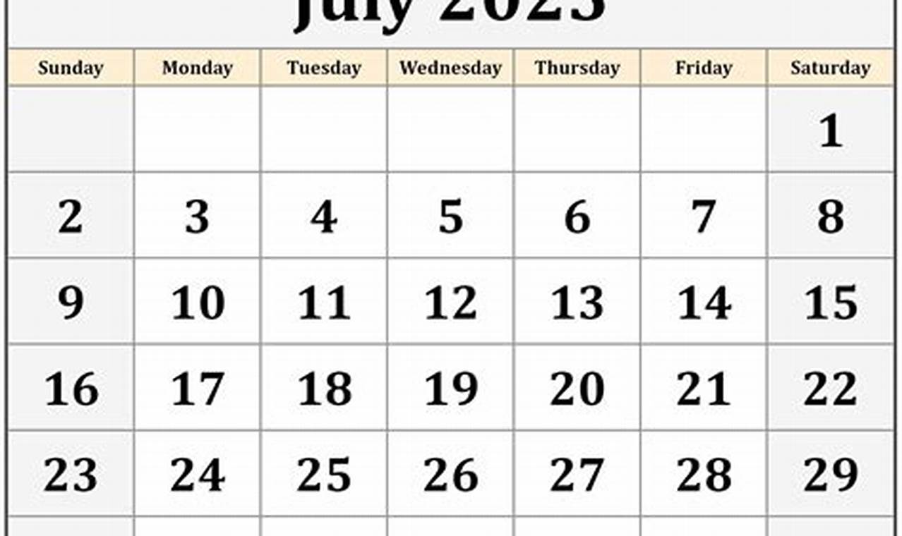 7/22/23 Calendar