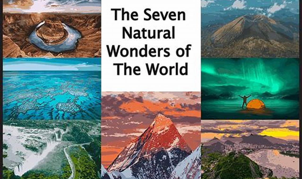 7 Natural Wonders Of The World 2024
