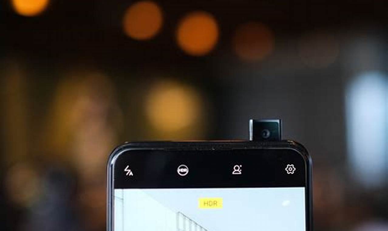 7 Smartphone Terbaik dengan Desain Kamera Pop-up yang Elegan