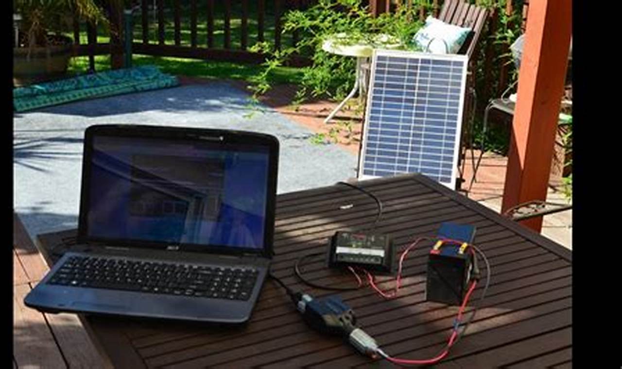7 rekomendasi laptop charging solar