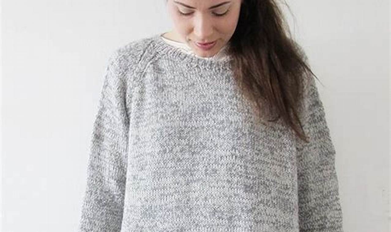 8 Ply Knitting Pattern Ladies Jumper: A Timeless Classic