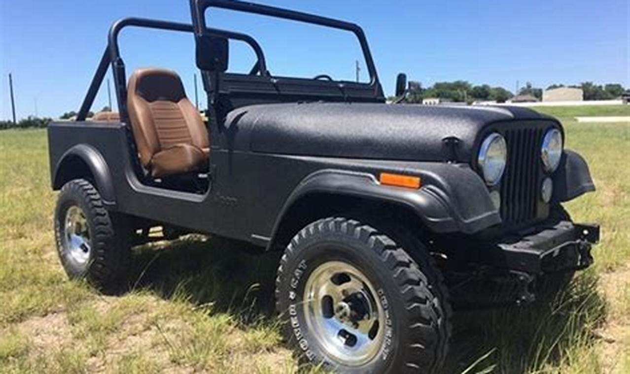 82 jeep cj7 for sale