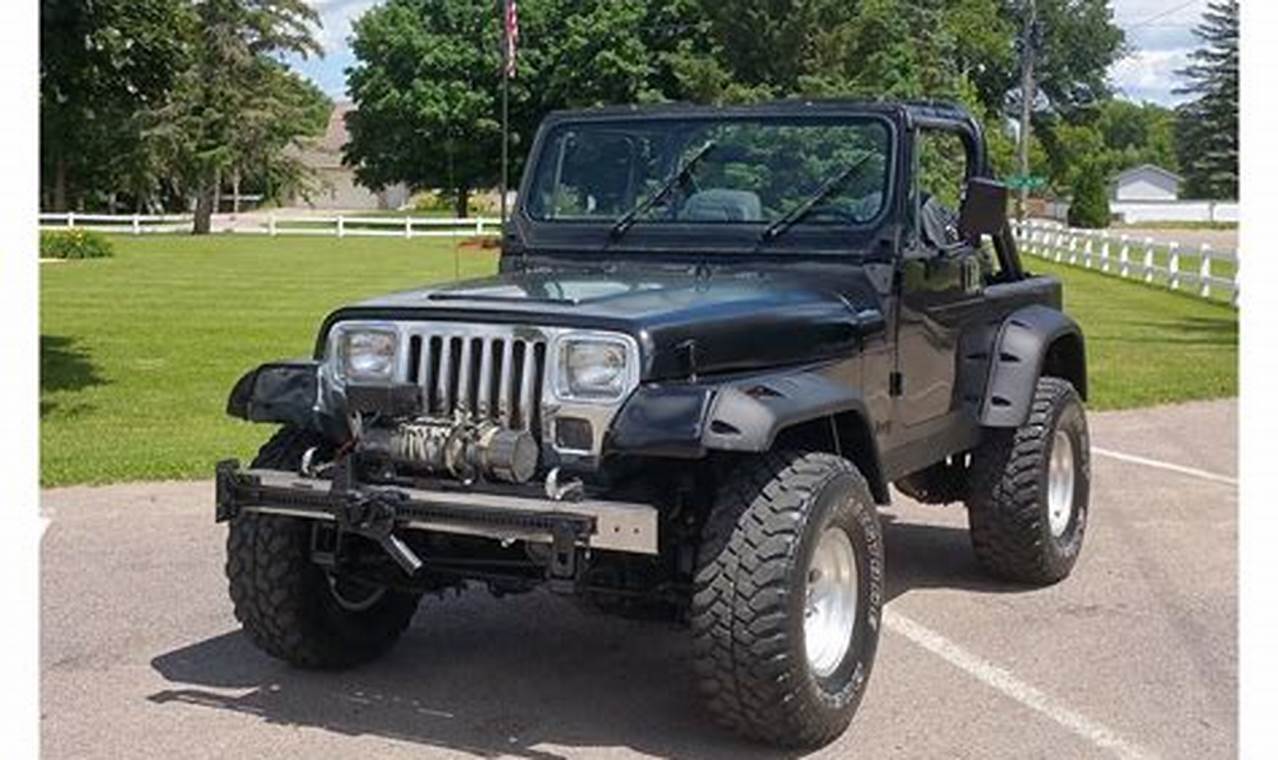 87 jeep wrangler for sale