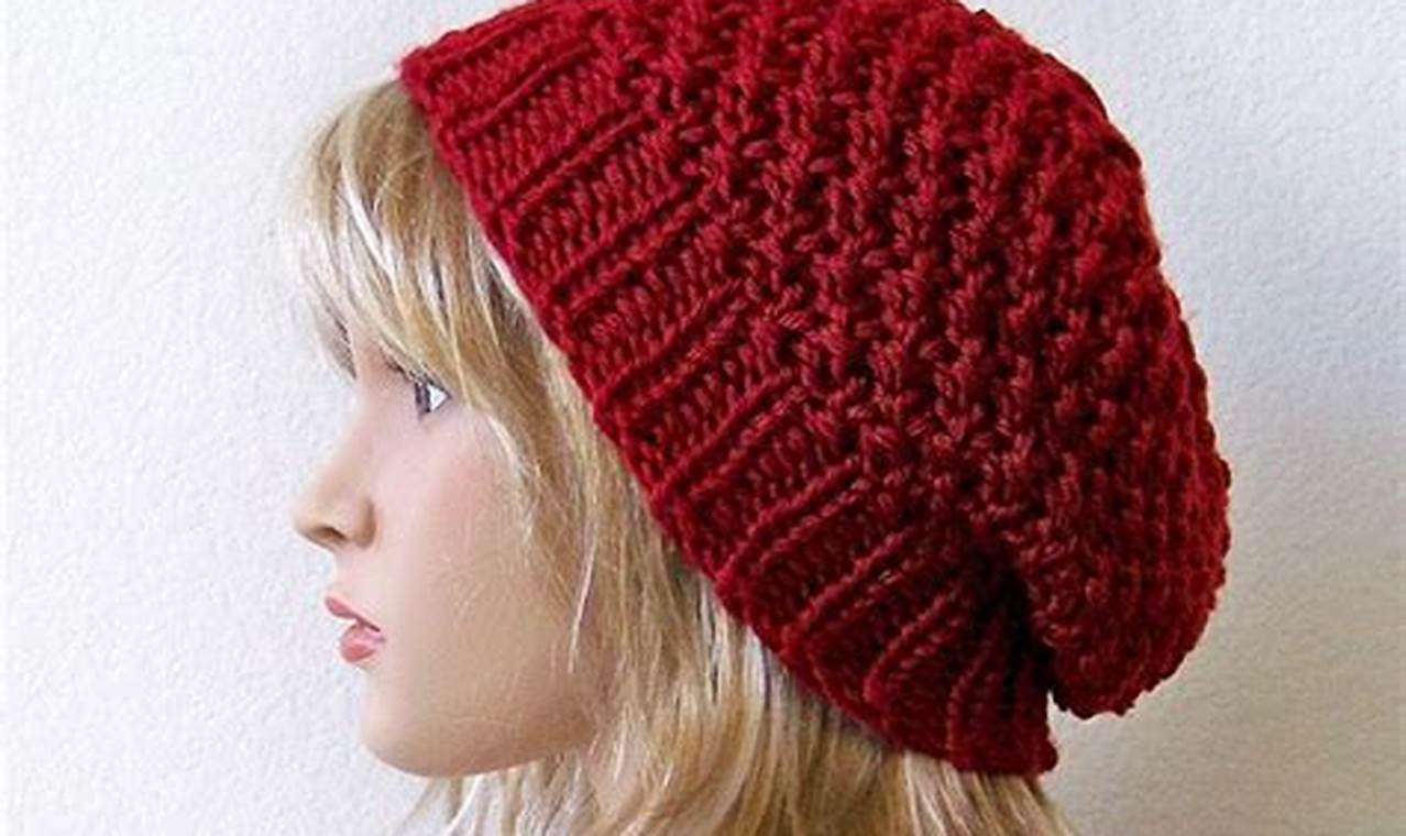 Un modello di berretto lavorato a maglia: Crea un elegante accessorio invernale