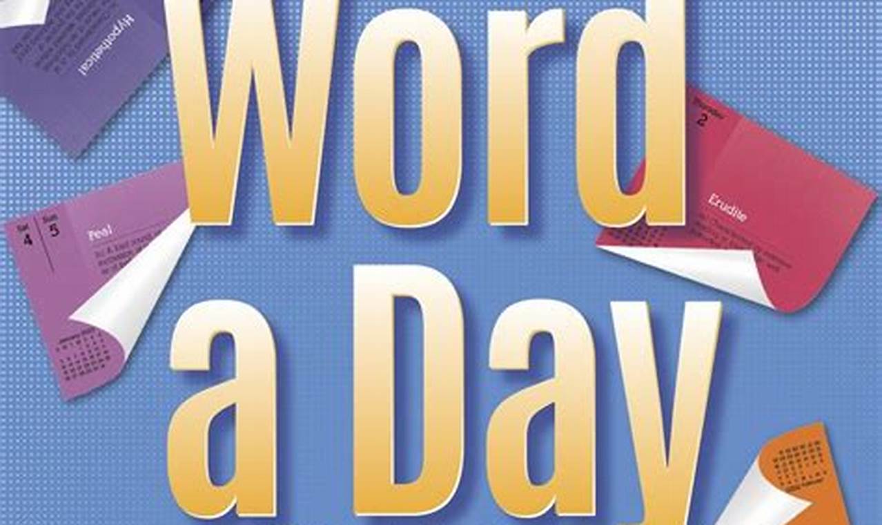 A Word A Day Calendar