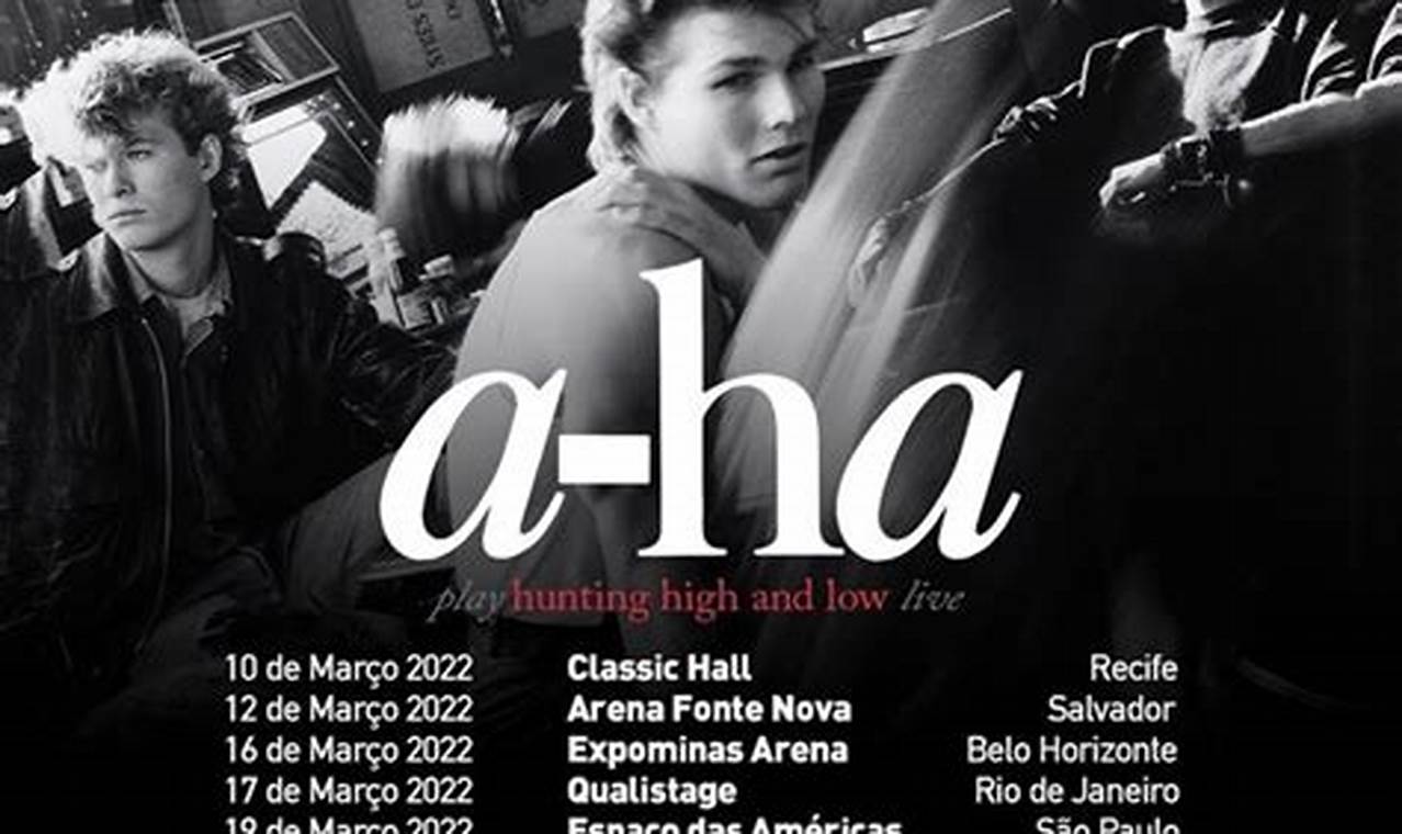A-Ha Tour Dates 2024
