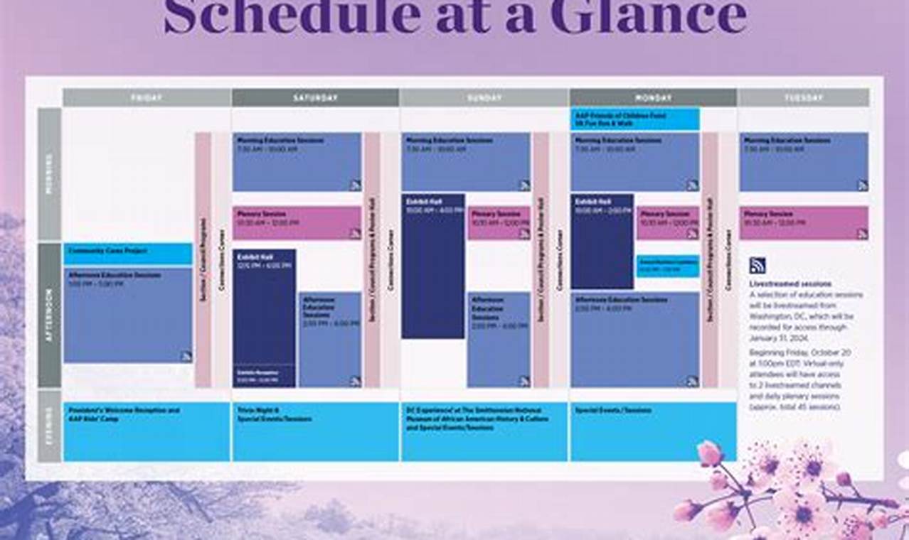 Aap Conference Schedule 2024