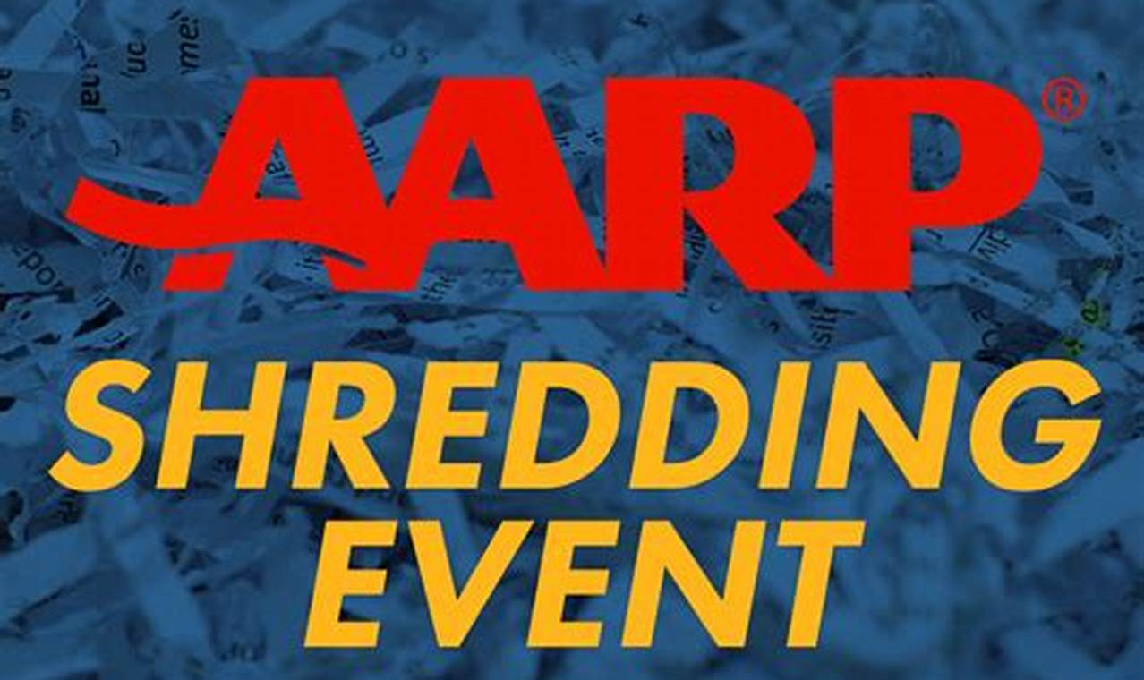 Aarp Shredding Events 2024