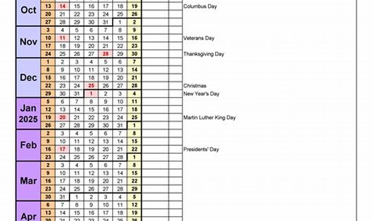 Academic Calendar 2024-25 Iitk