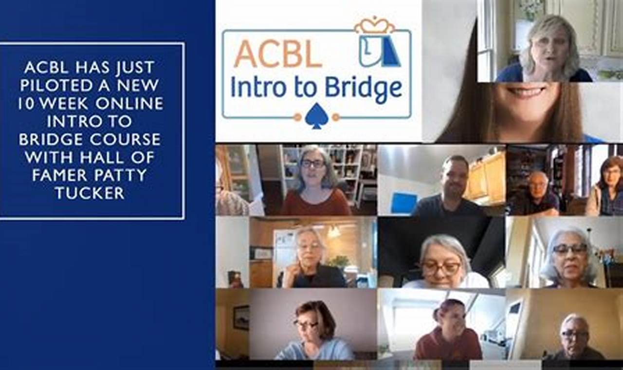 Acbl Bridge Tournaments 2024