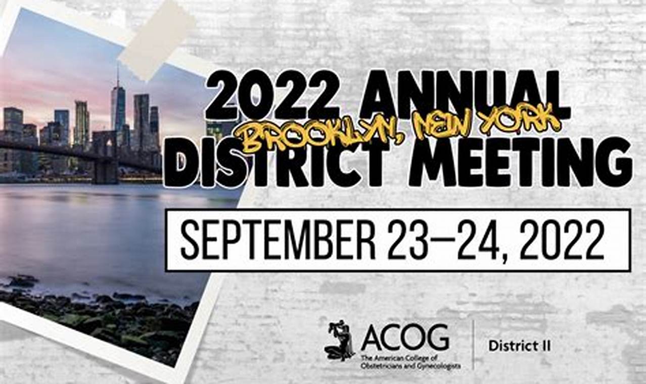 Acog District Ii Meeting 2024