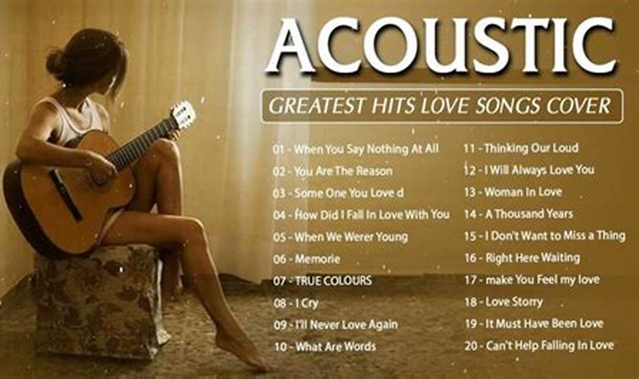 Acoustic Songs 2024 Playlist