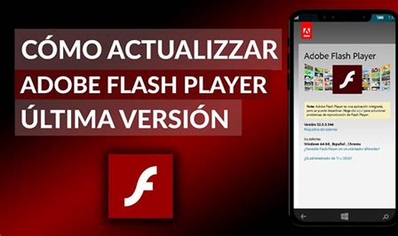 Actualizar Adobe Flash Player 2024
