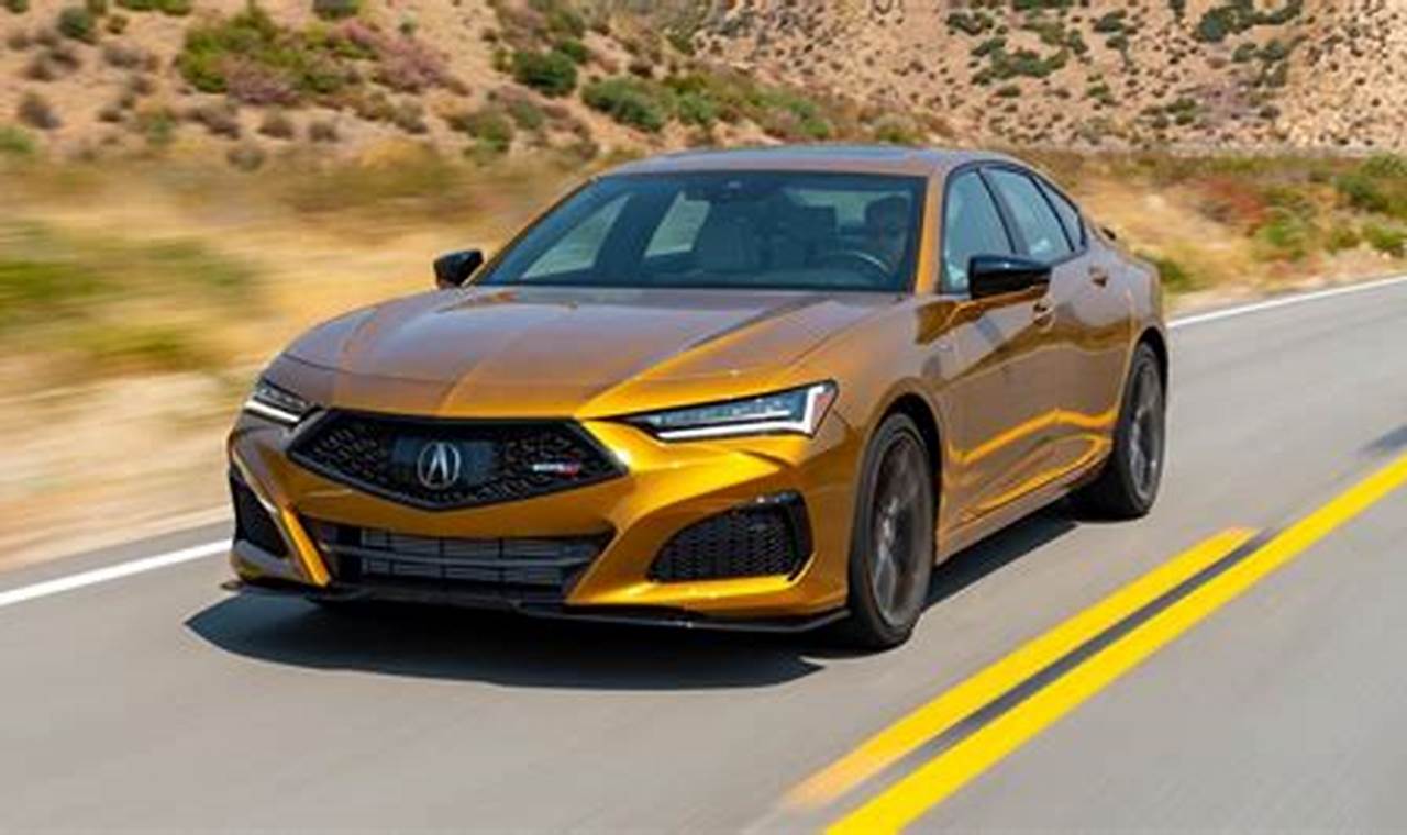 Acura TLX 2024: A Sporty Sedan with Style and Substance