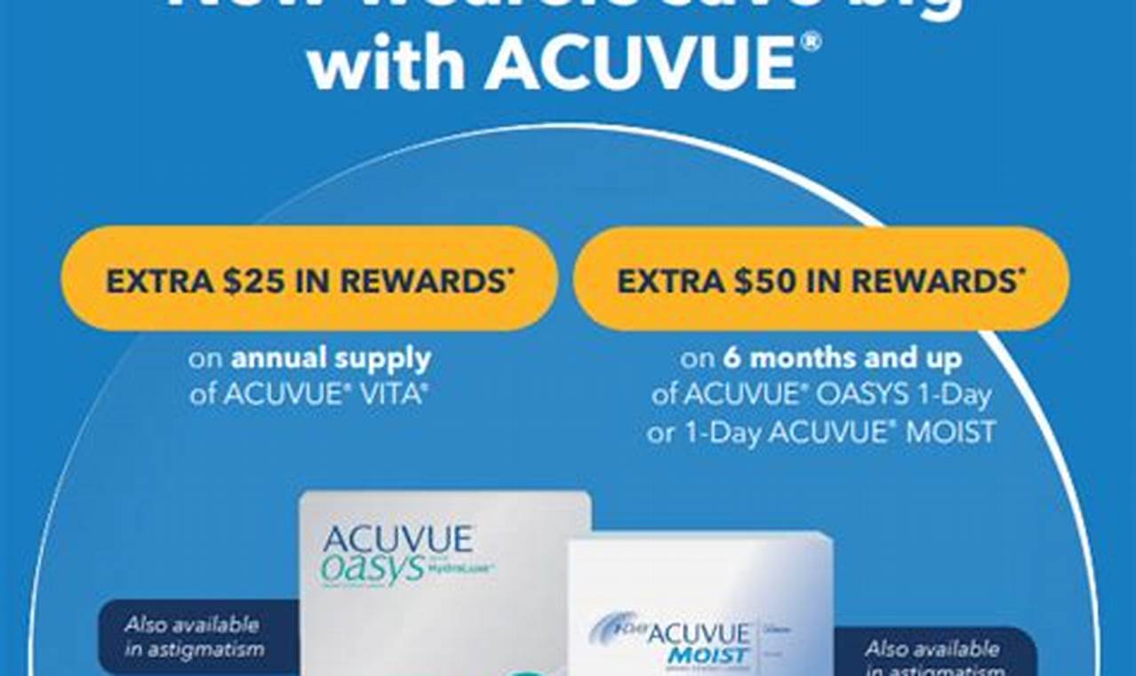 Acuvue Oasys Rebate 2024