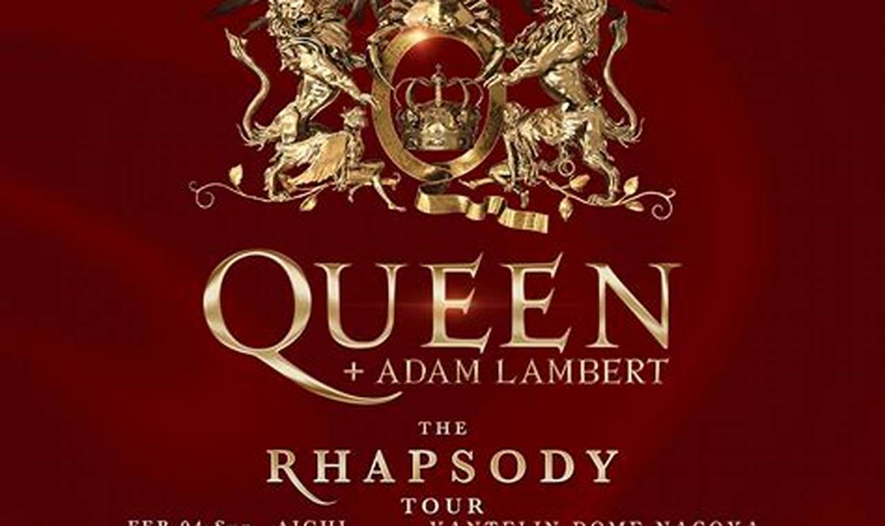 Adam Lambert Queen 2024 Tour Dates