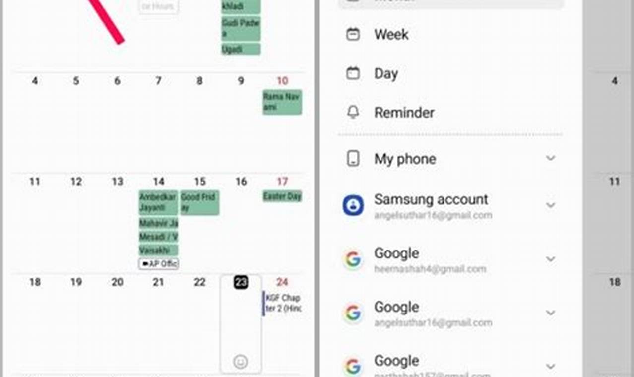 Add Google Calendar To Samsung Galaxy