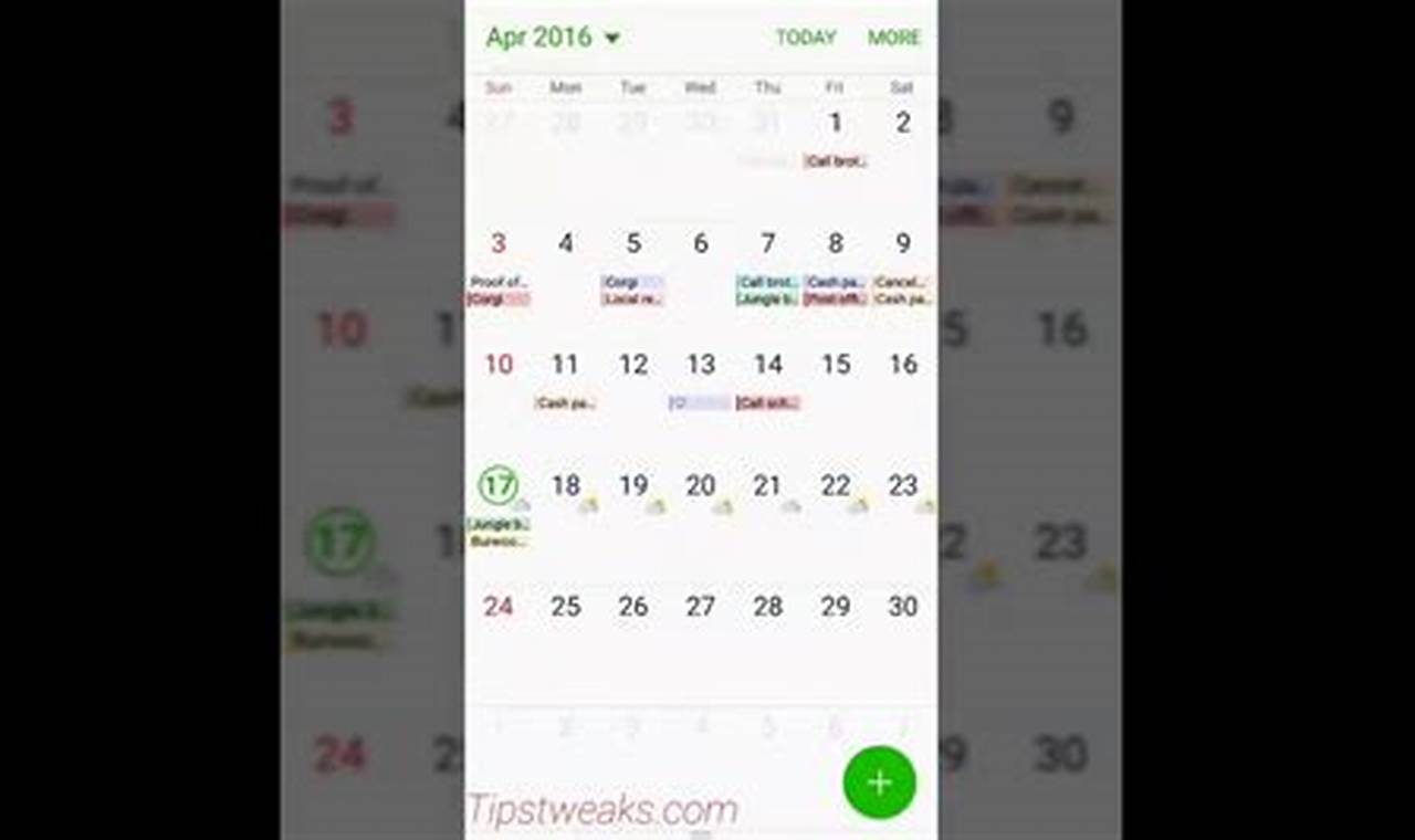 Add Holidays To Samsung S7 Calendar