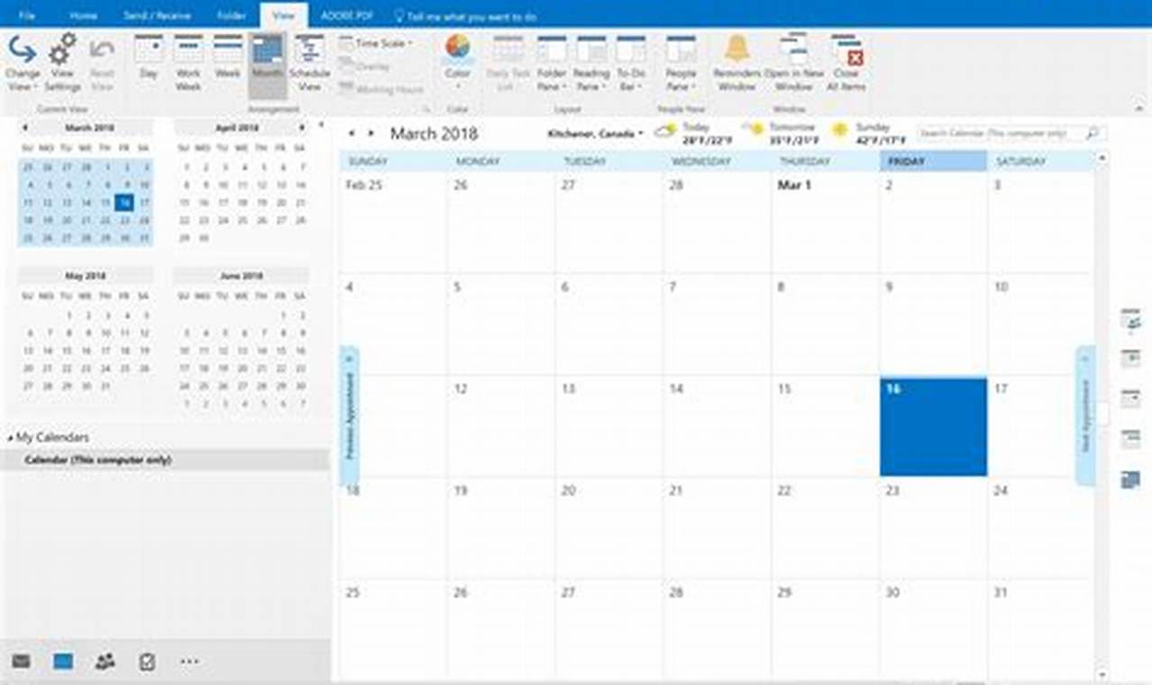 Add New Calendar Outlook Mac