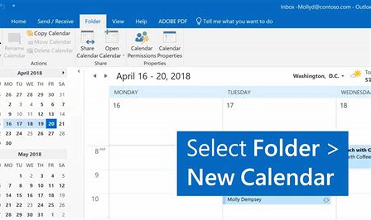 Adding A Calendar To Outlook 2024