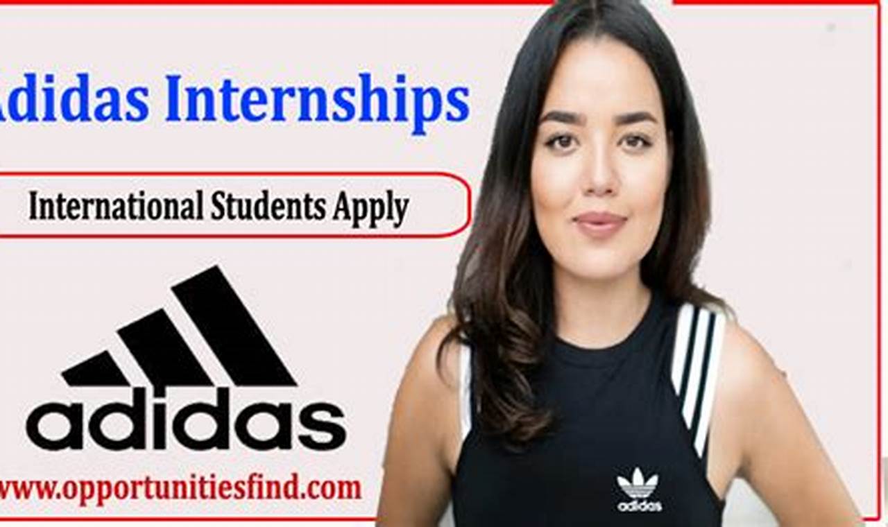 Adidas Internship Summer 2024 United States