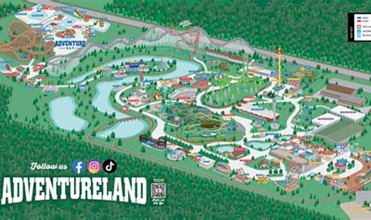 Adventureland Iowa Map 2024