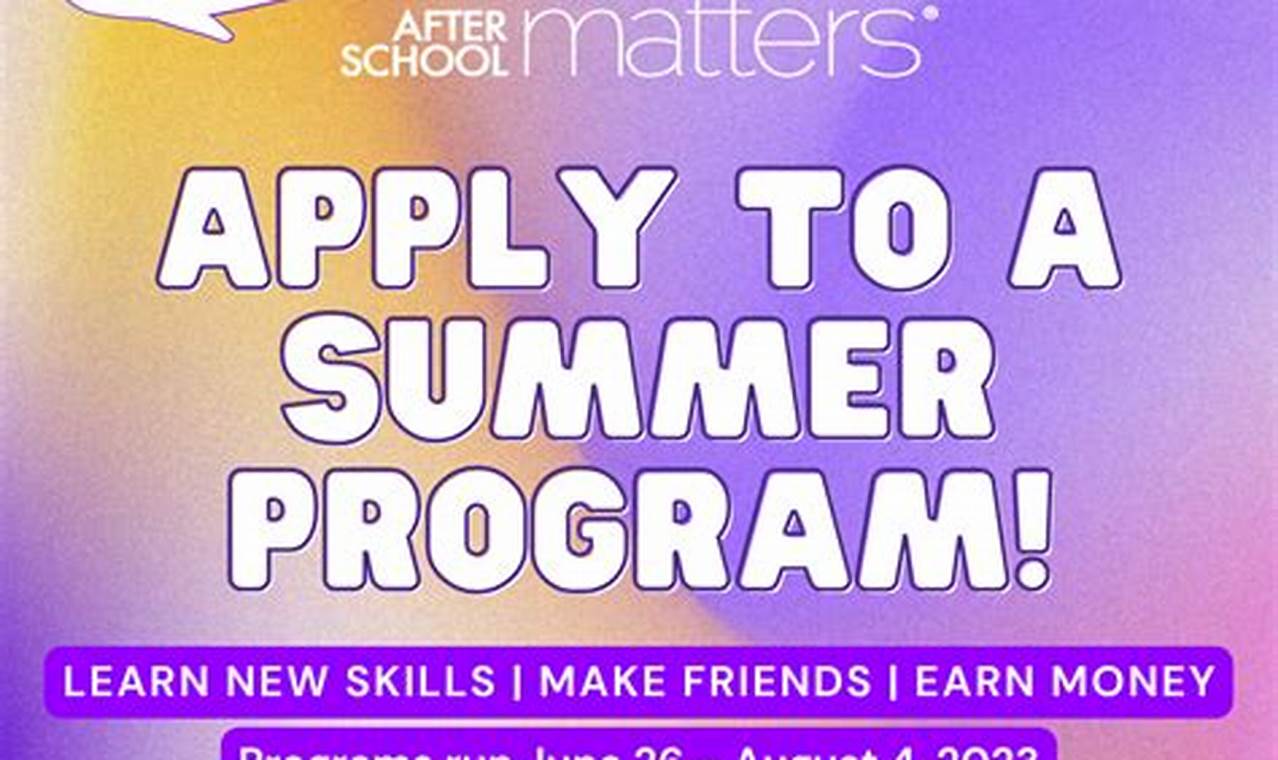 After School Matters Summer 2024 Youtube