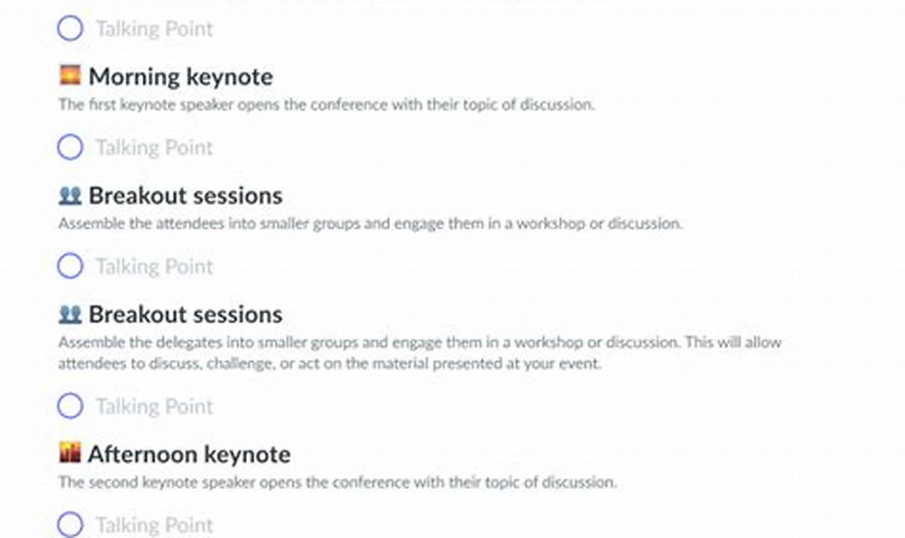 Unlock the Secrets of Successful Virtual Conferences: A Comprehensive Agenda Template