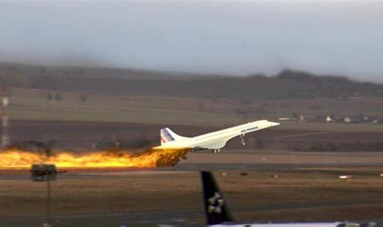 Air France Flight 2024 Concorde Plane Crash