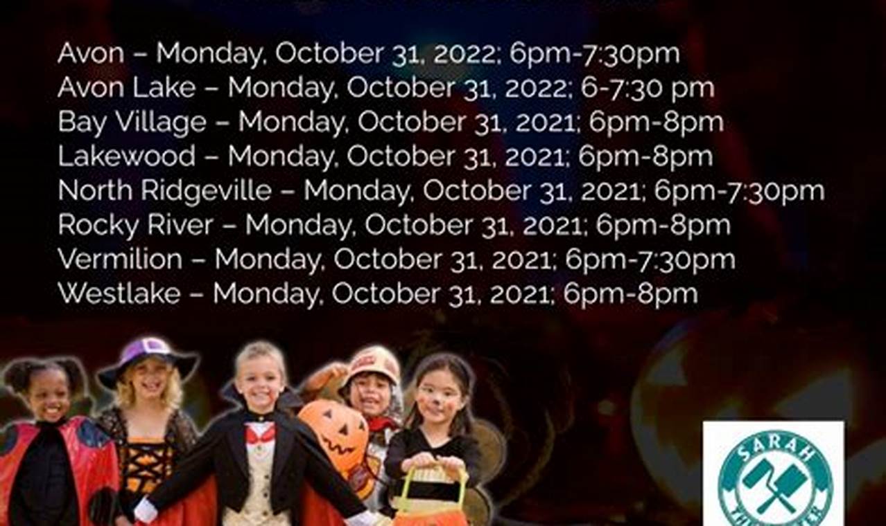 Akron Trick Or Treat 2024 Schedule