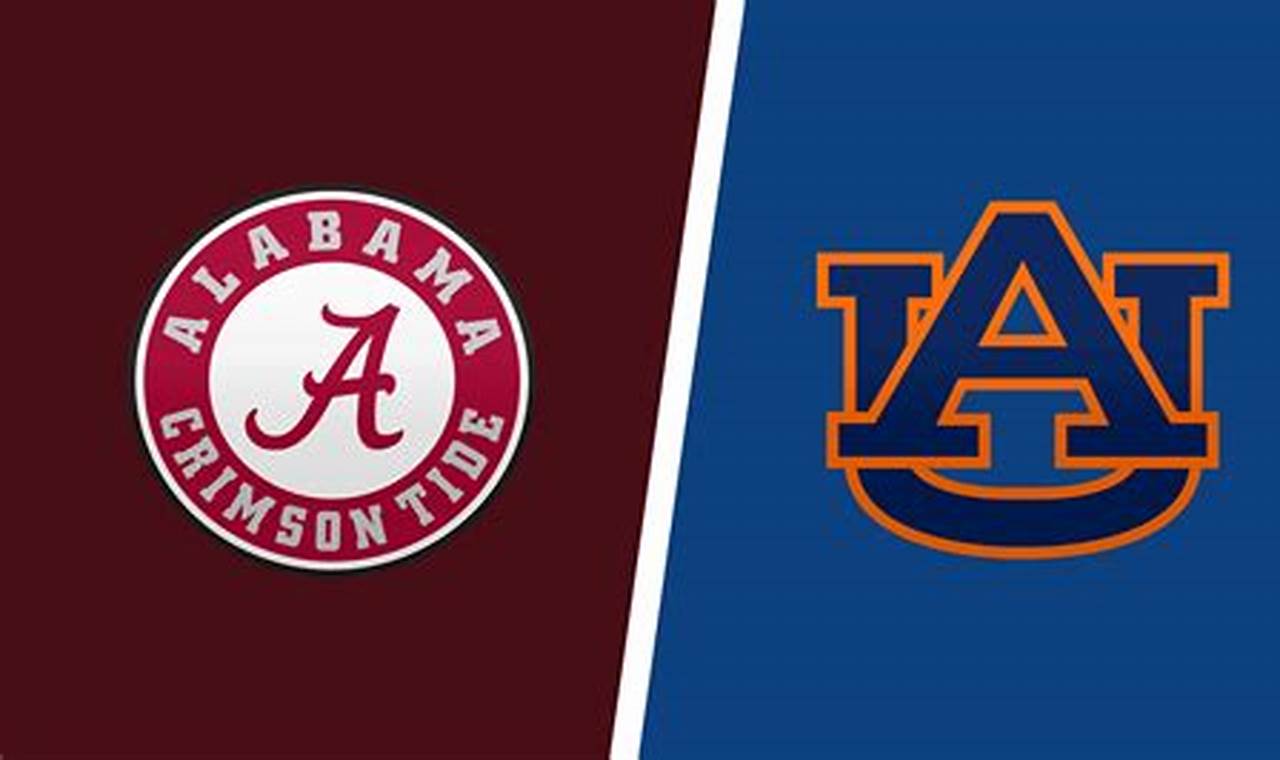 Alabama And Auburn Game 2024