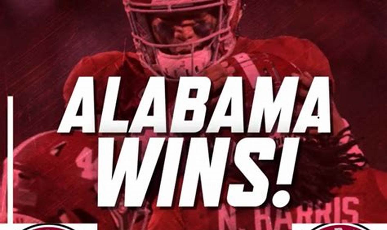 Alabama Wins 2024