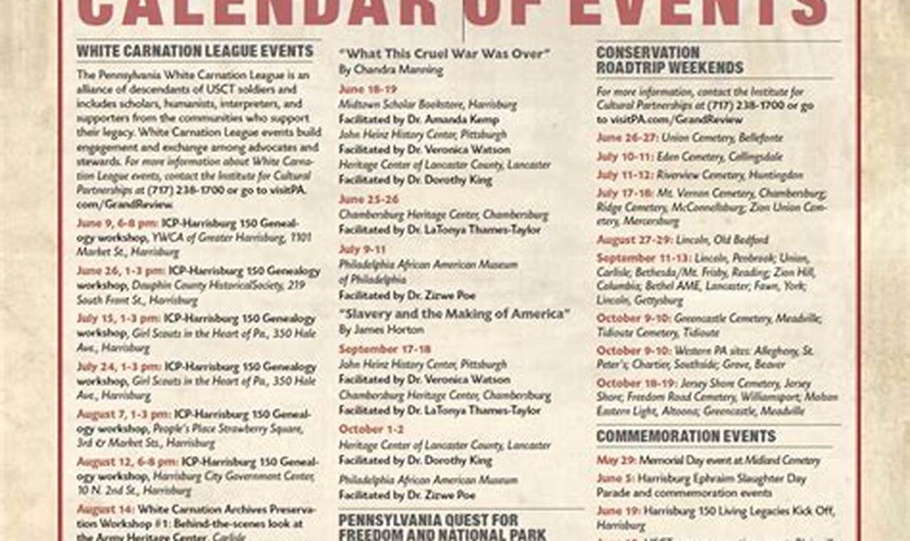 Allentown Pa Calendar Of Events