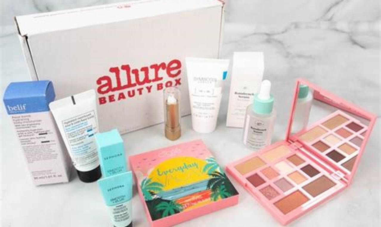 Allure June 2024 Beauty Box