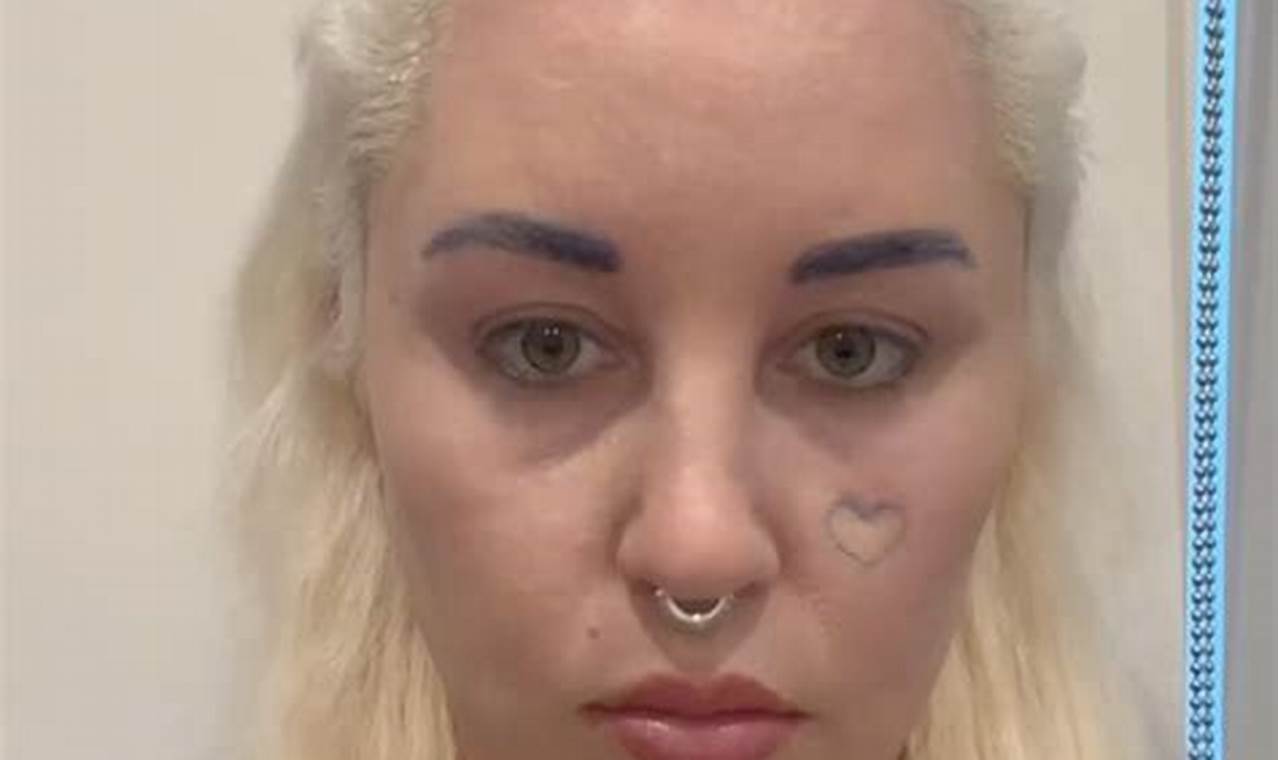 Amanda Bynes 2024 Face Tattoos