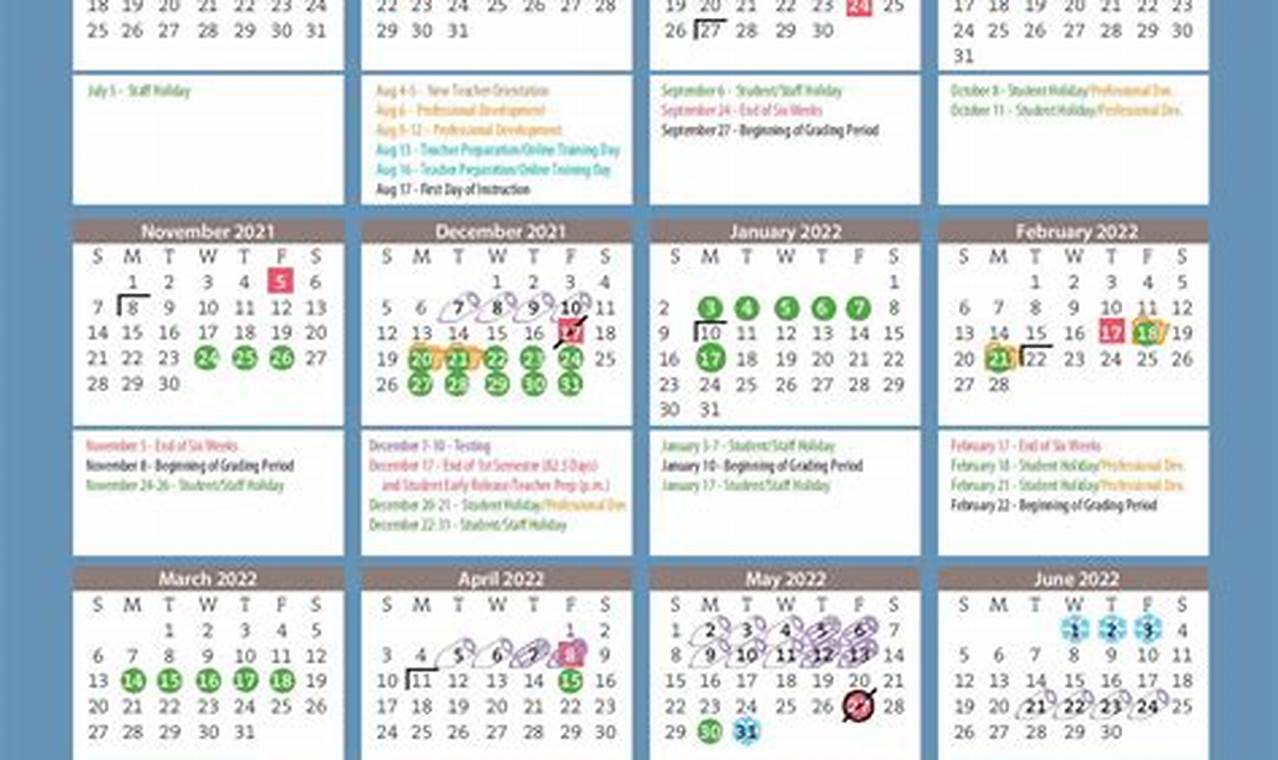 Amarillo School Calendar 2024
