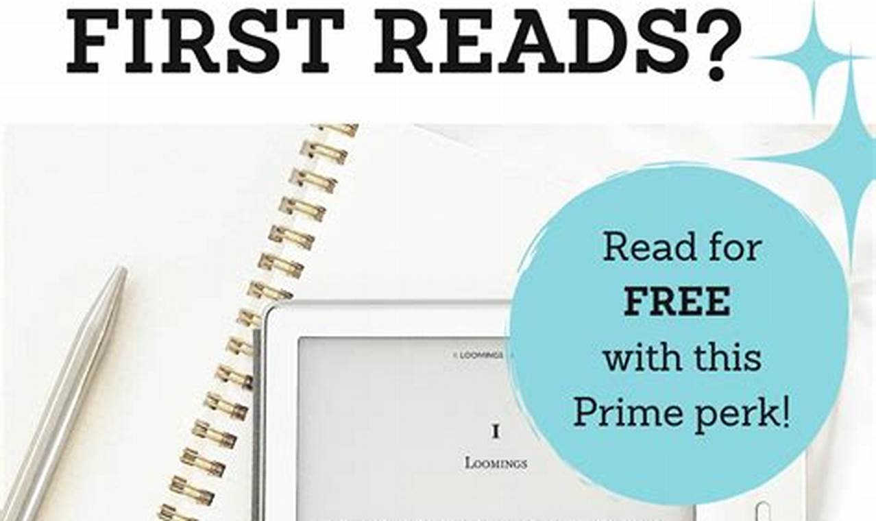 Amazon First Reads August 2024