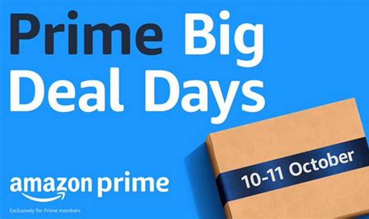 Amazon Prime Days October 2024 Deals