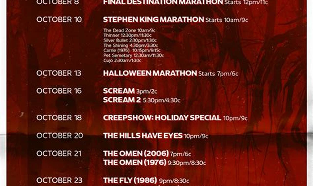 Amc Fearfest 2024 Schedule