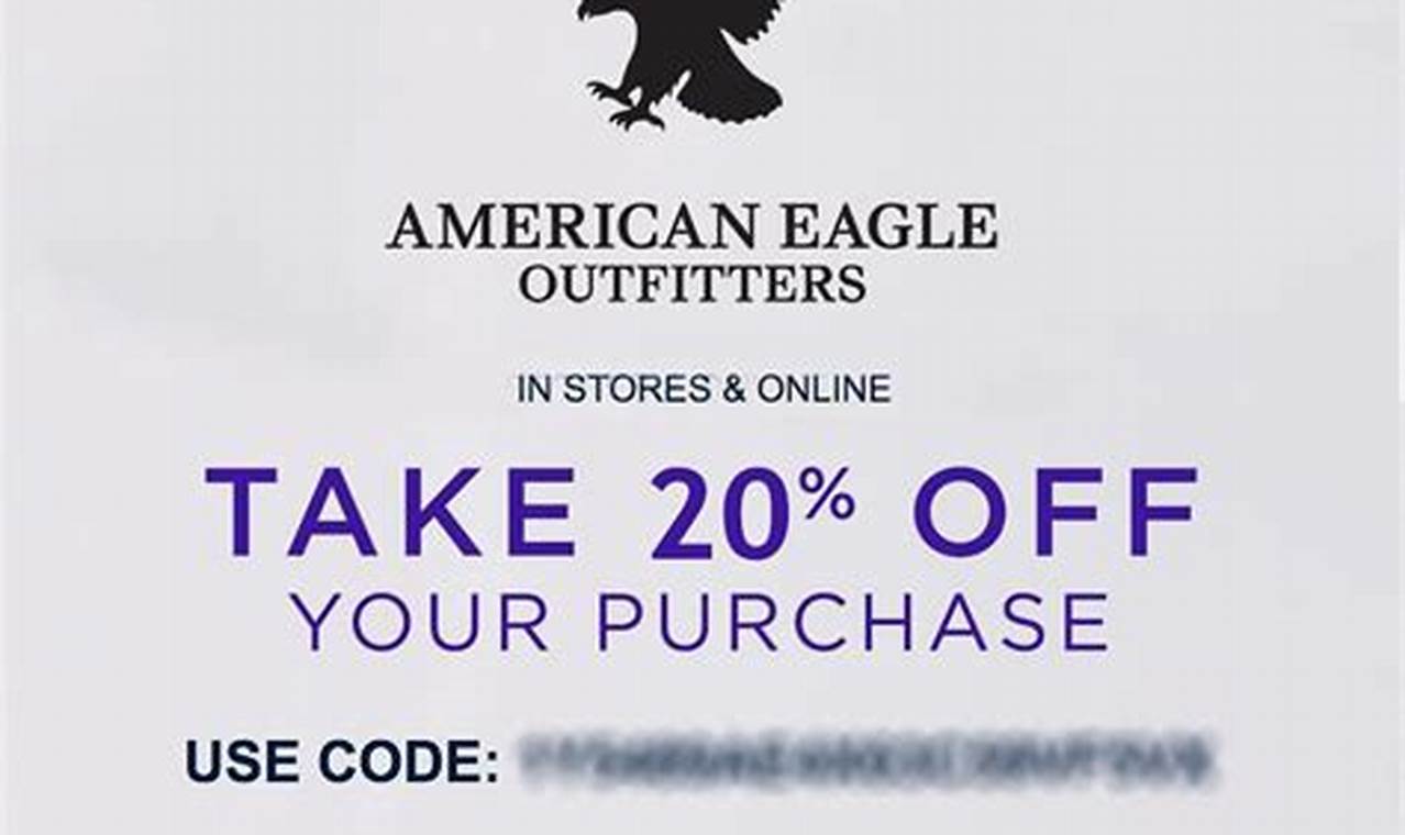 American Eagle Outfitters Promo Code 2024